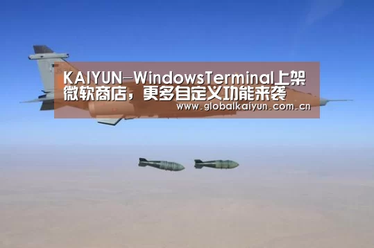 KAIYUN-WindowsTerminal上架微软商店,更多自定义功能来袭(图3) 开云官网