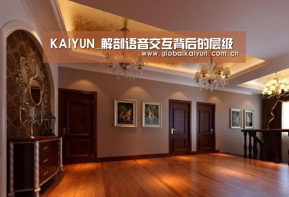 KAIYUN_解剖语音交互背后的层级(图3) 开云体育官方入口